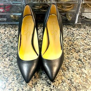 Jessica Simpson Black Heels